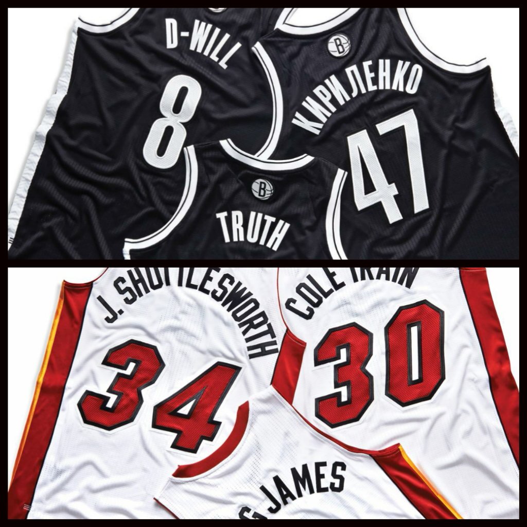 The Heat and Nets Play the First Nickname Jersey Game! 